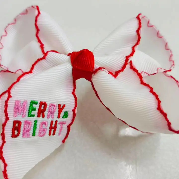 Merry & Bright Hair Bow