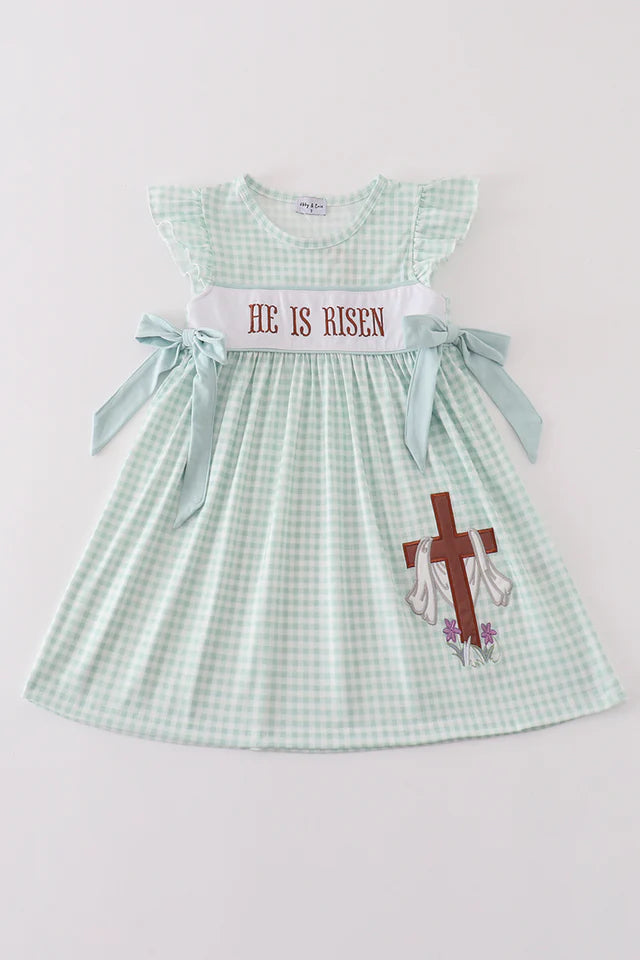 He is Risen Easter Dress