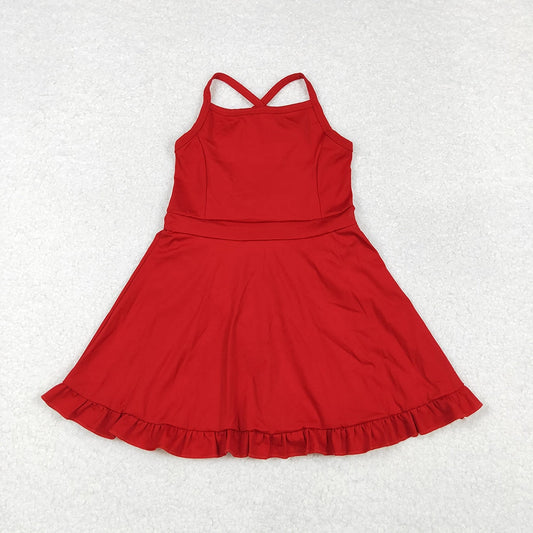 Active Wear Dress (Red)