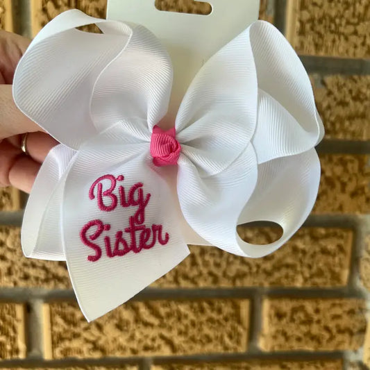 Big Sister Hair Bow