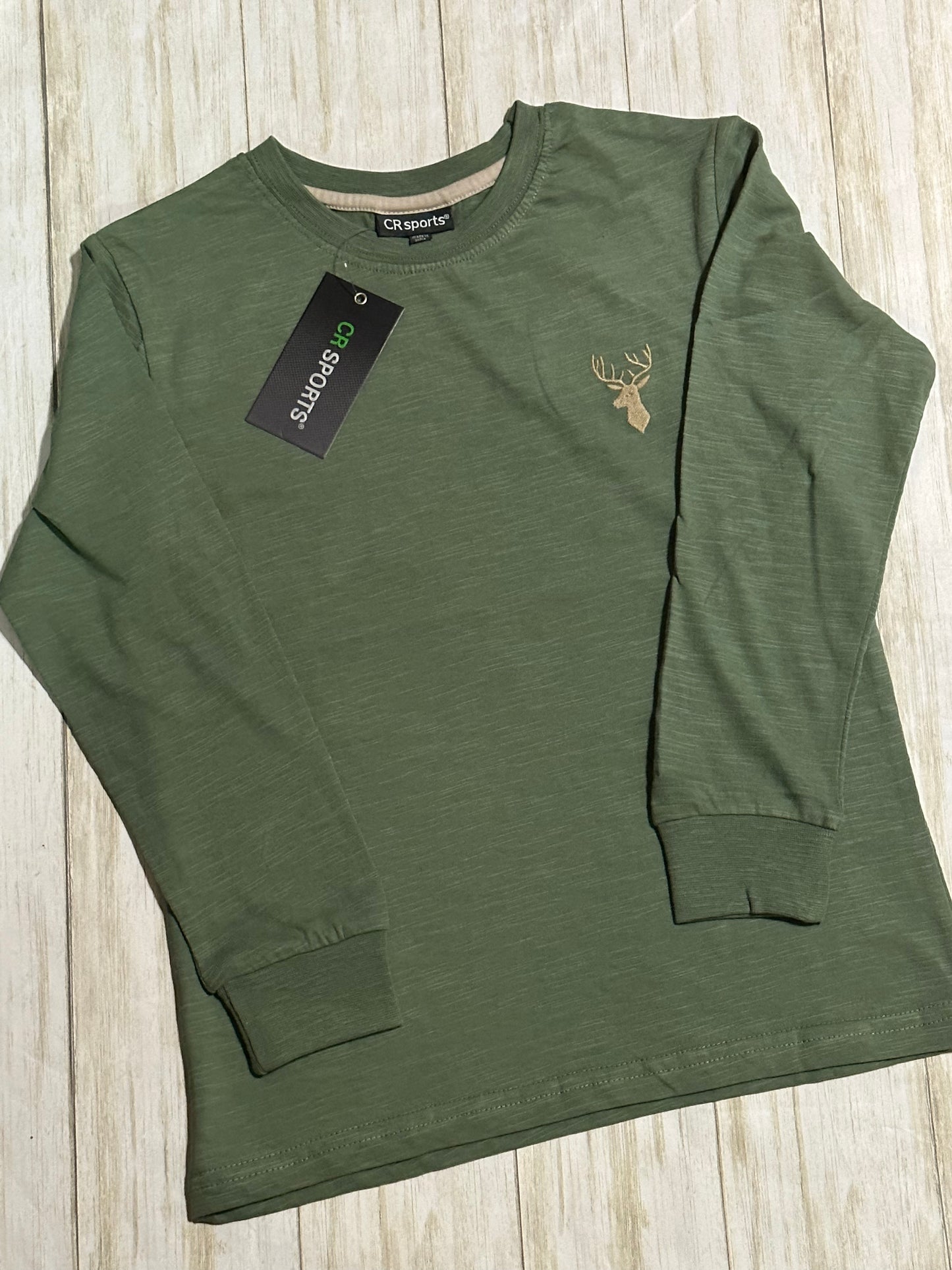 Forest Deer Shirt L/S by CR Sports