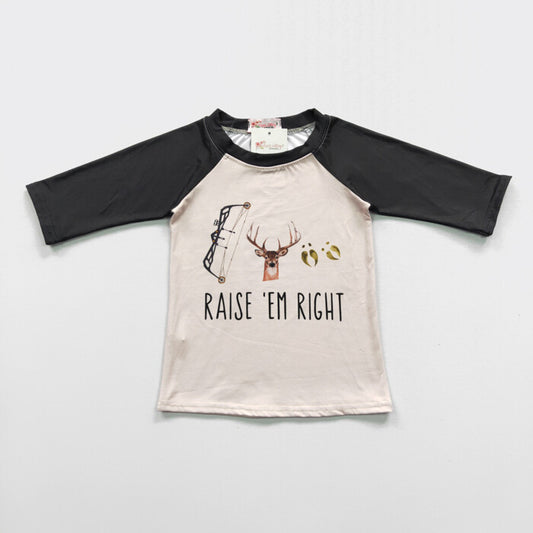 Raise 'Em Right Raglan