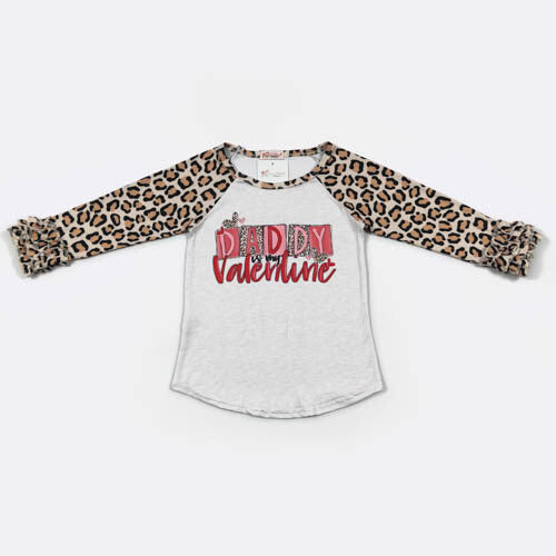 Daddy's Valentine CC Raglan