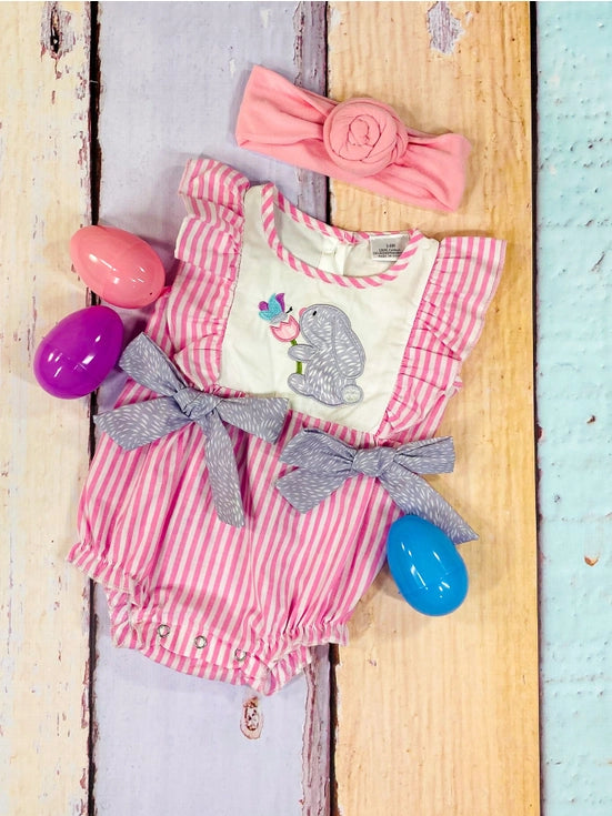 Precious Bunny Baby Romper