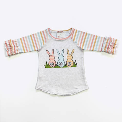 Bunny Tails Girl Raglan