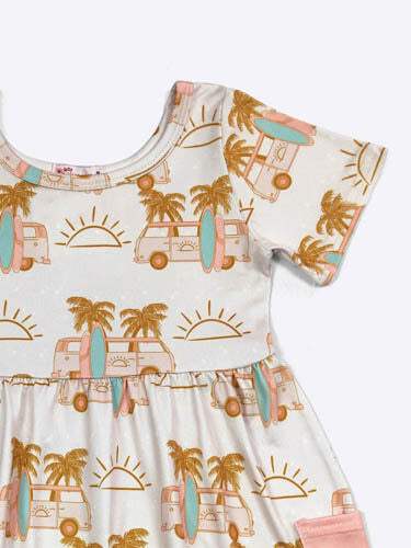 Surfs Up Girls Dress