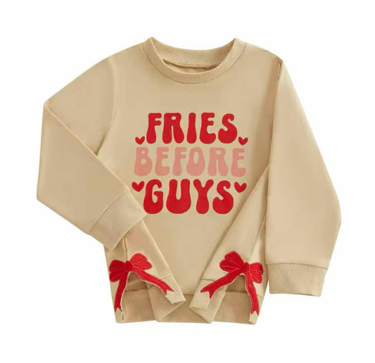 Fries Before Guys Pullover