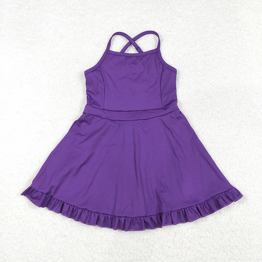 Active Wear Dress (Dark Purple)