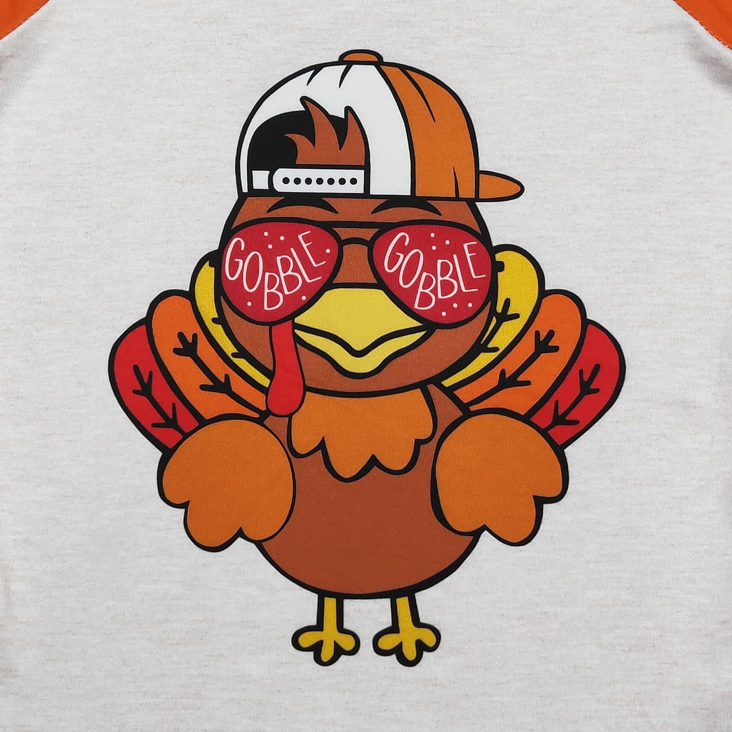 Cool Turkey Boy Raglan