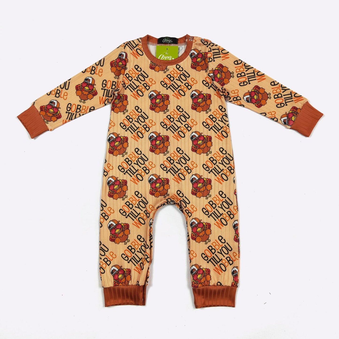 Gobble Wobble Boy Romper