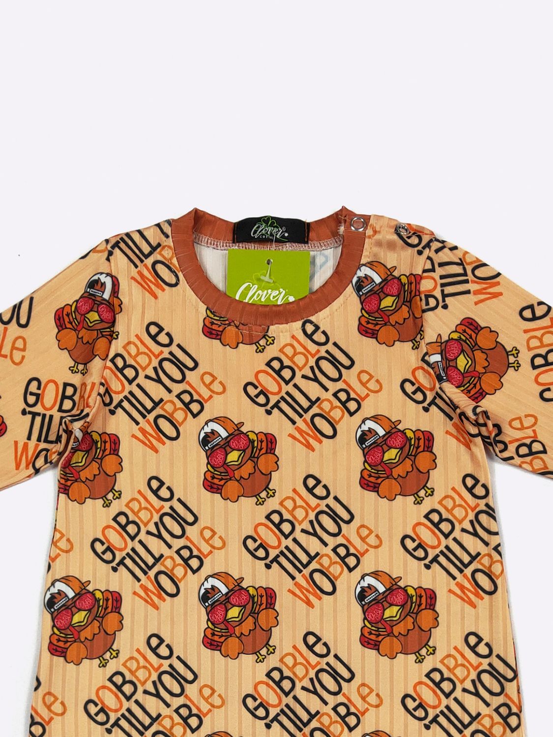 Gobble Wobble Boy Romper