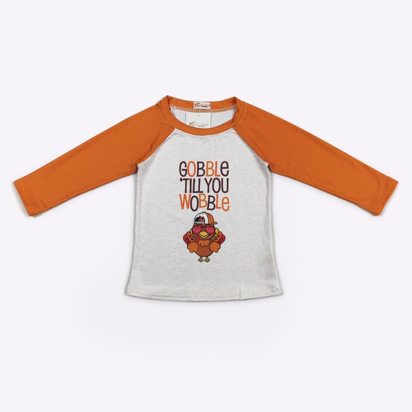 Gobble Wobble Boy Raglan