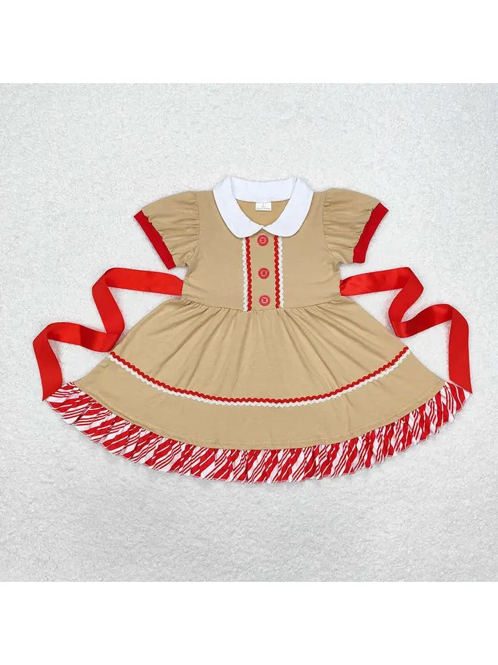 GIngerbread Girl Dress