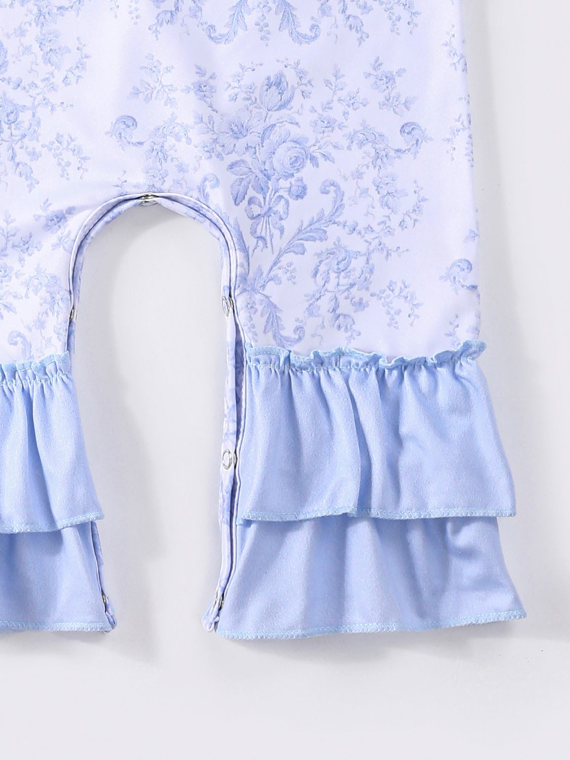 Wedgewood Damask Baby Romper