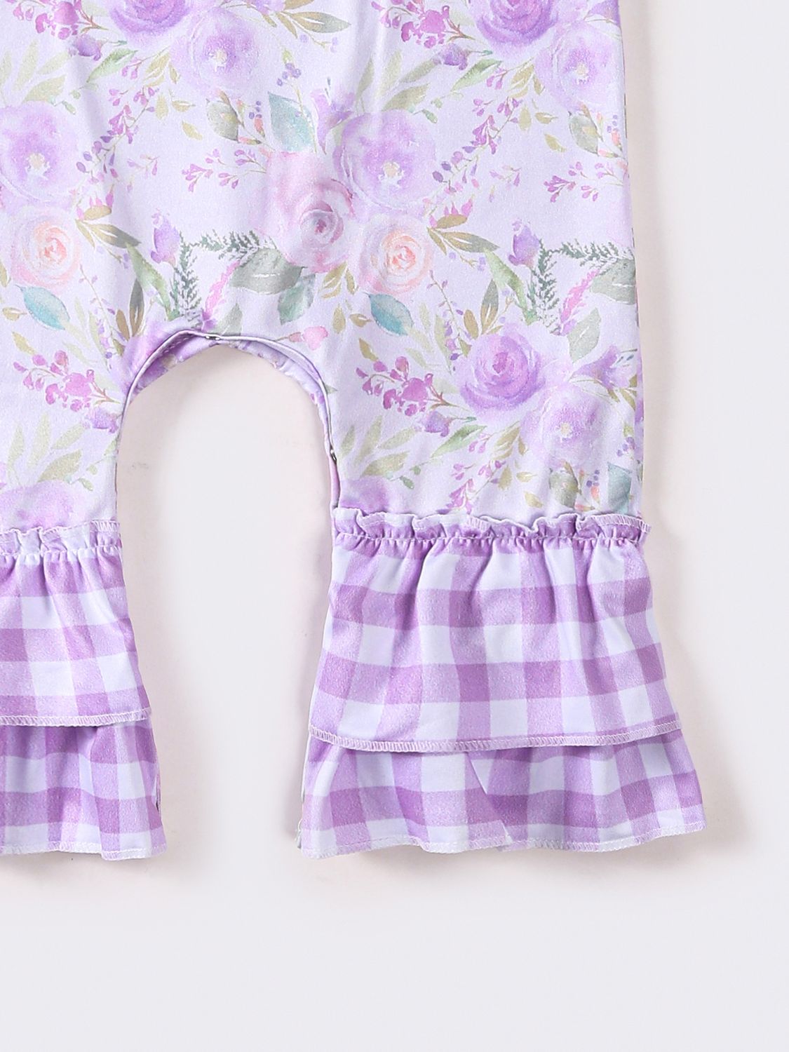 Wisteria Watercolor Baby Romper