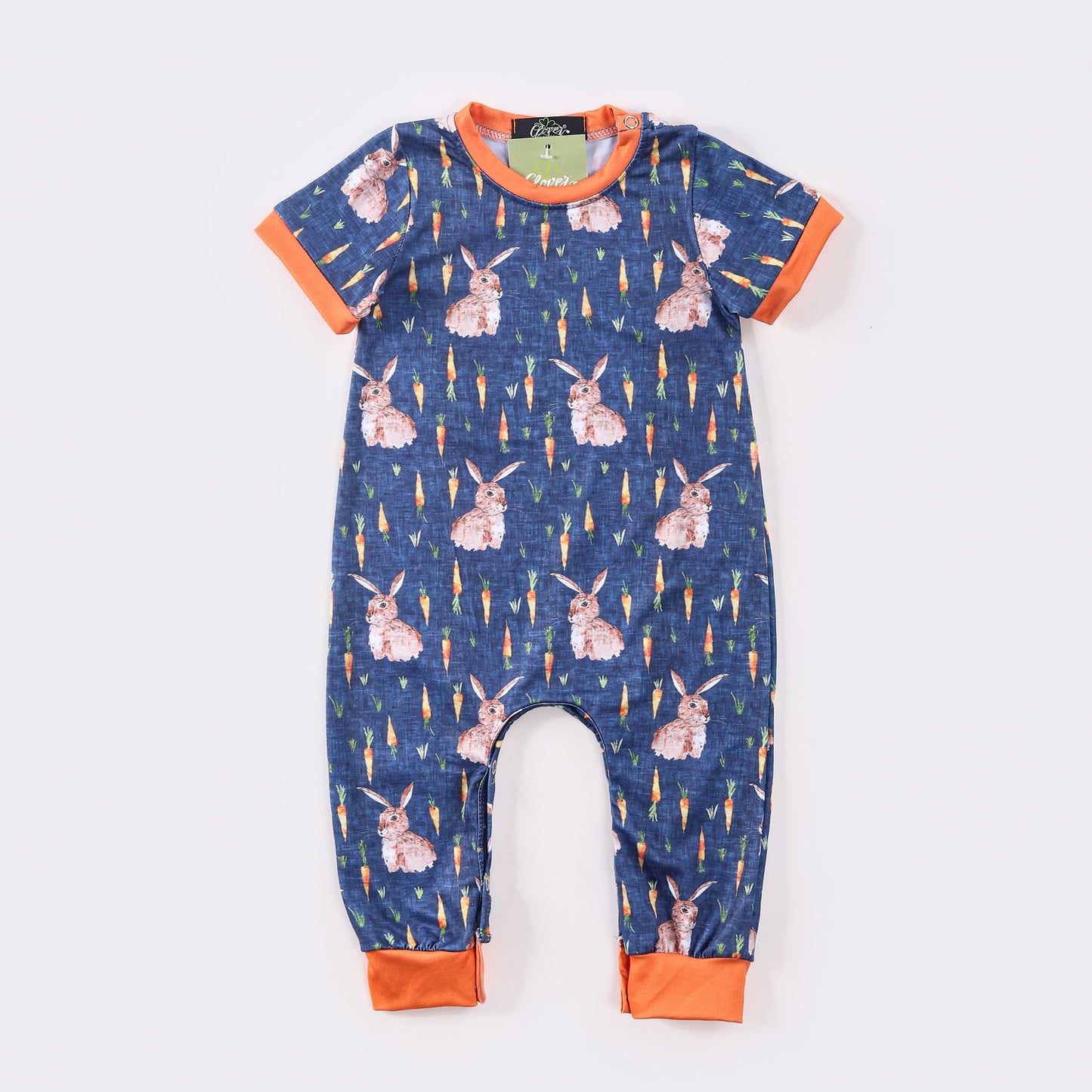 Carrot Thumper Boy Romper