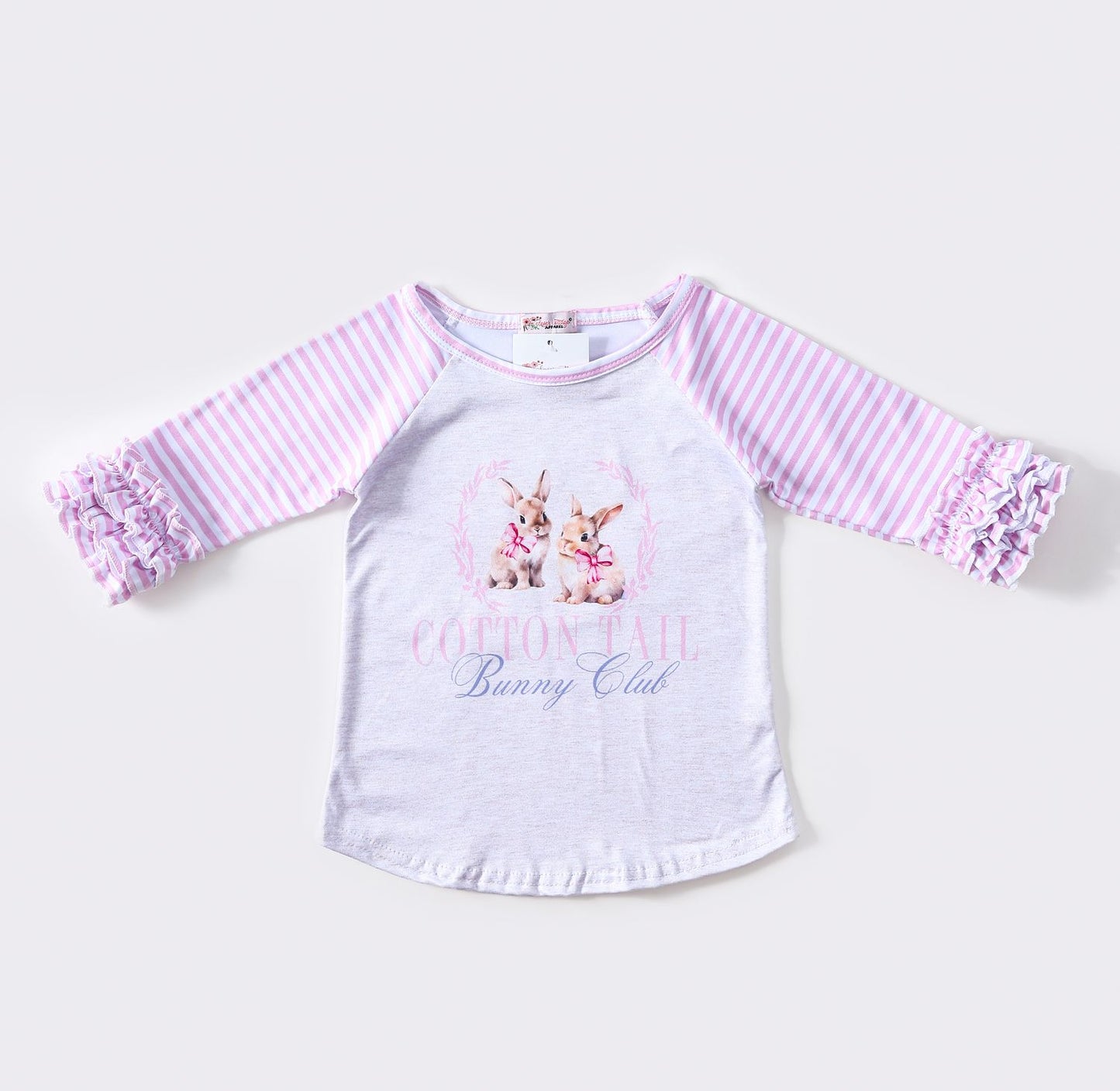 Bunny Club Girls Raglan