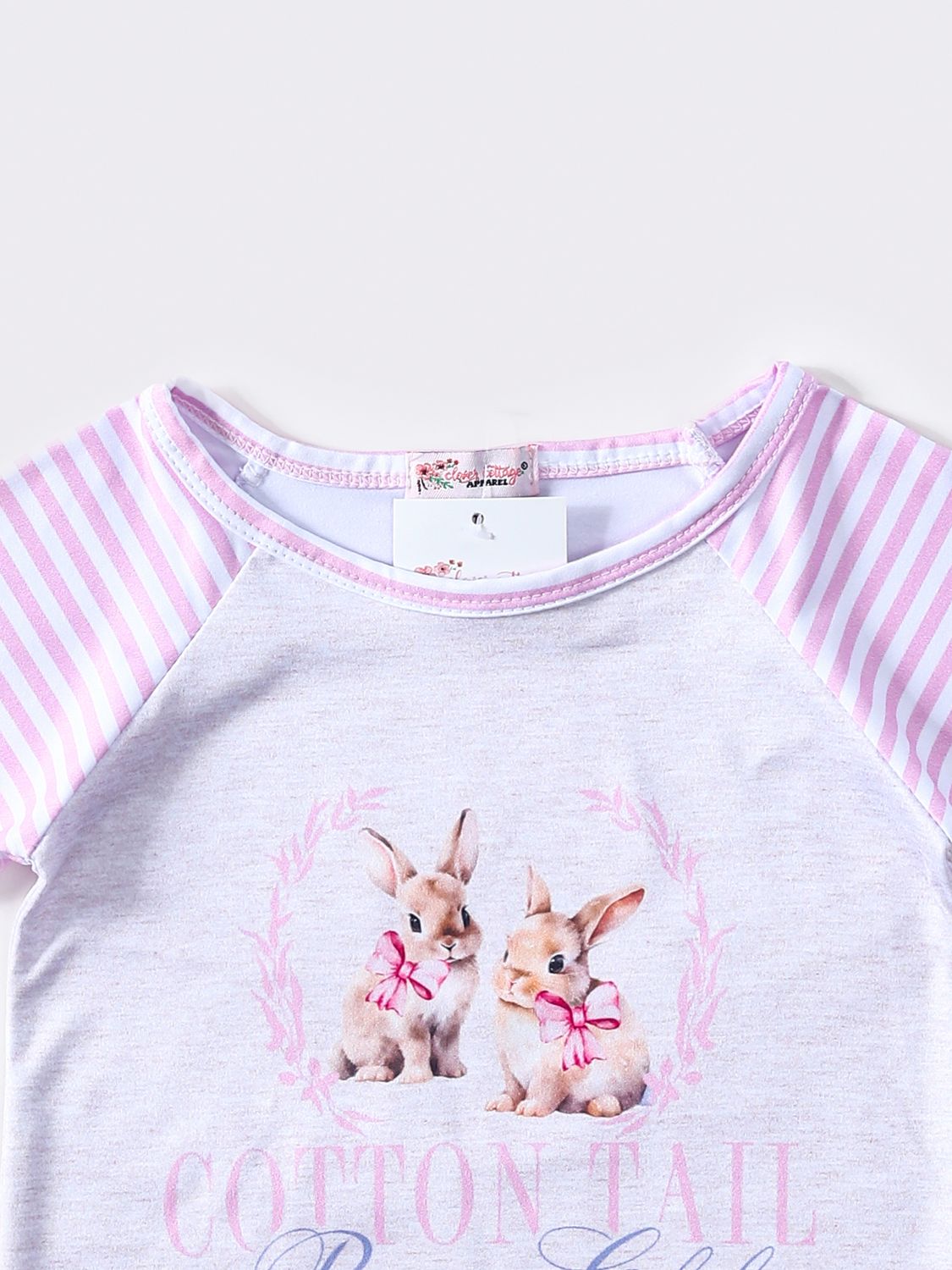 Bunny Club Girls Raglan