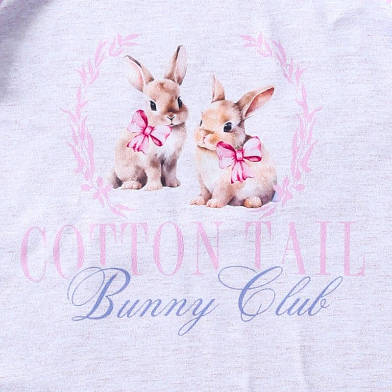 Bunny Club Girls Raglan