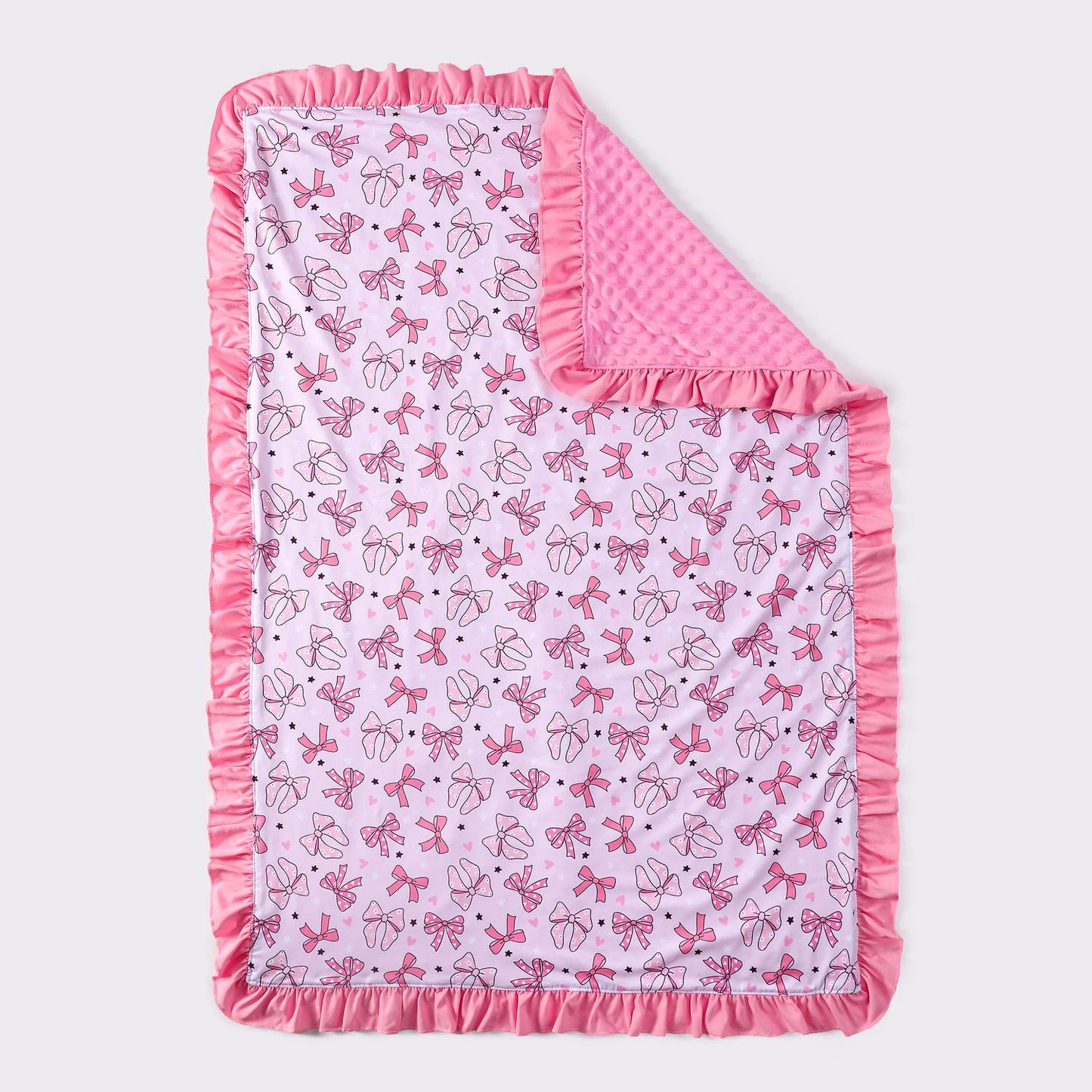 Pink Bows Blanket