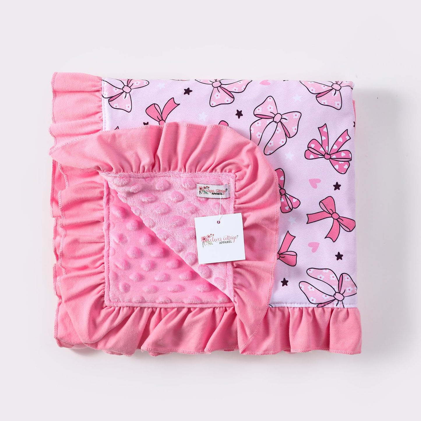 Pink Bows Blanket