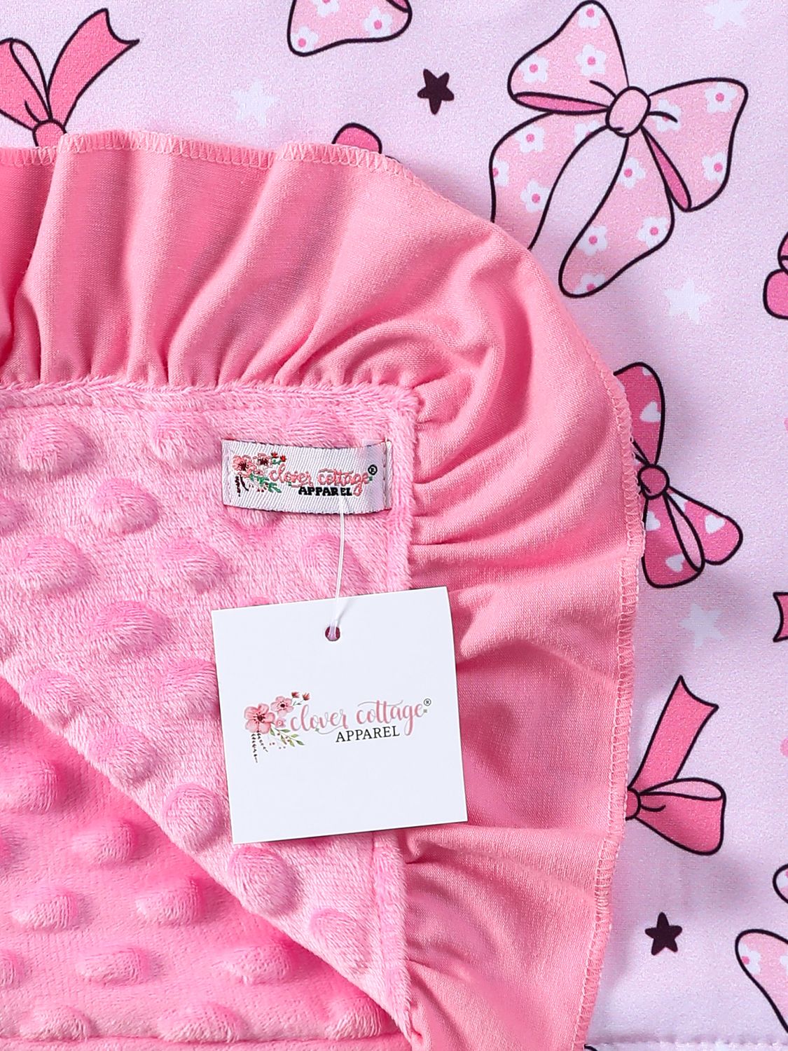 Pink Bows Blanket