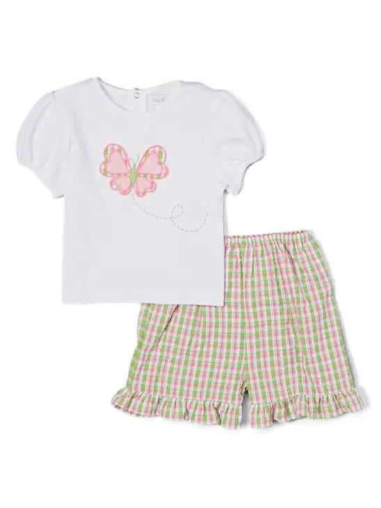 Butterfly Shirt & Shorts Set (Petite Ami)