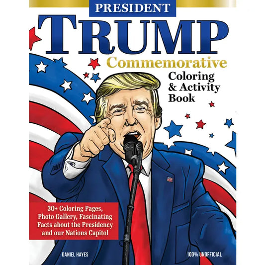 President Trump Commemorative Coloring & Activity Book