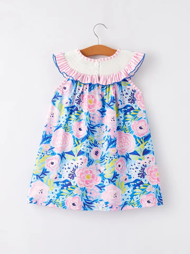 I Love Mama Floral Dress