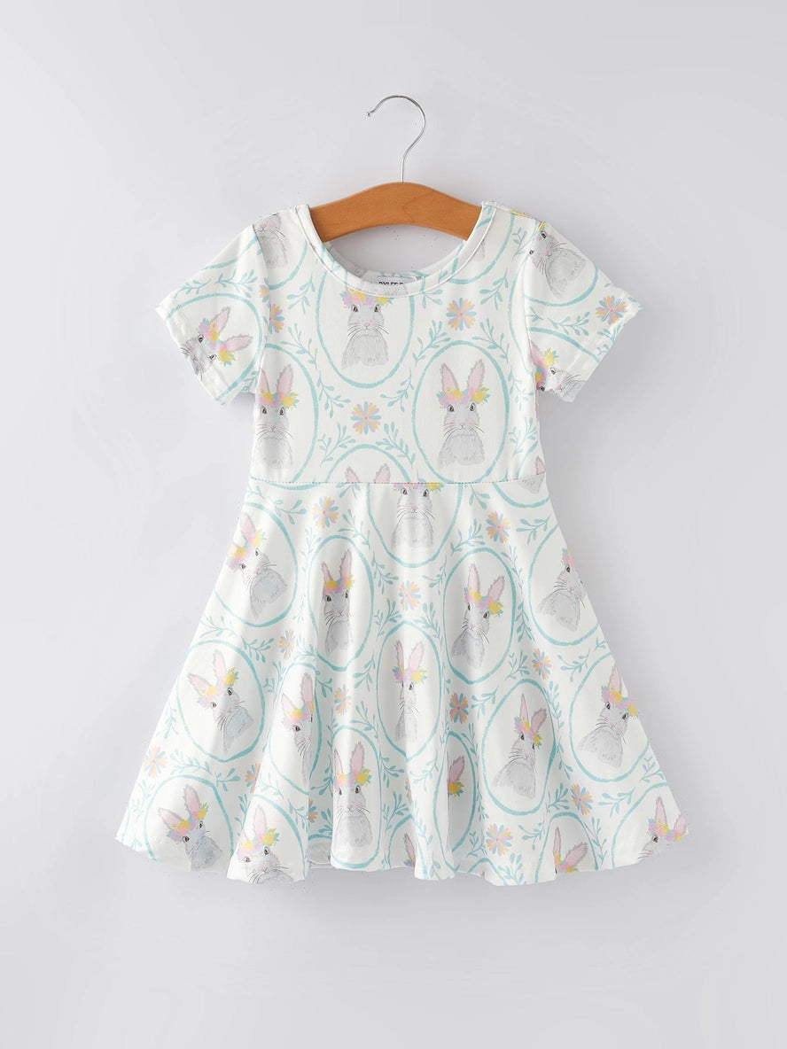 Blooming Bunny Twirl Dress