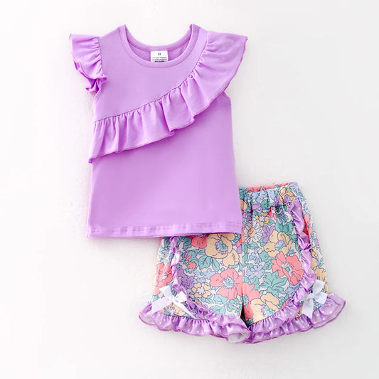 Ruffle Breeze Short Set (PRESALE-arrival end of February)