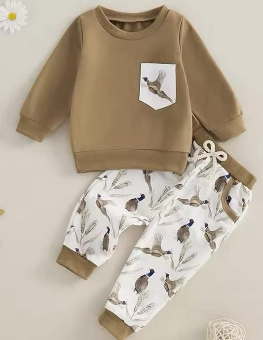 Pheasant Boy Jogger Set