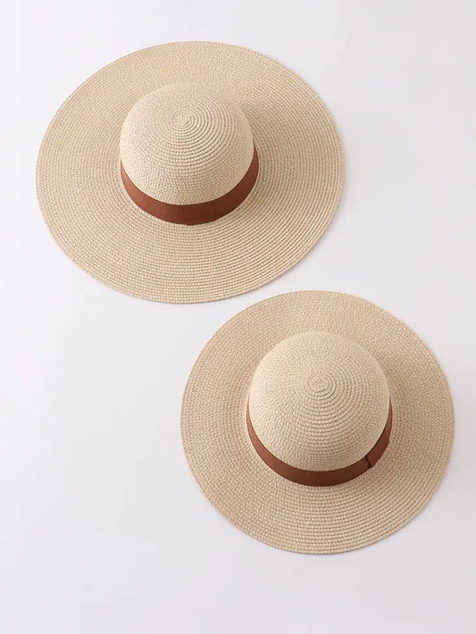 Beige Mommy & Me hats