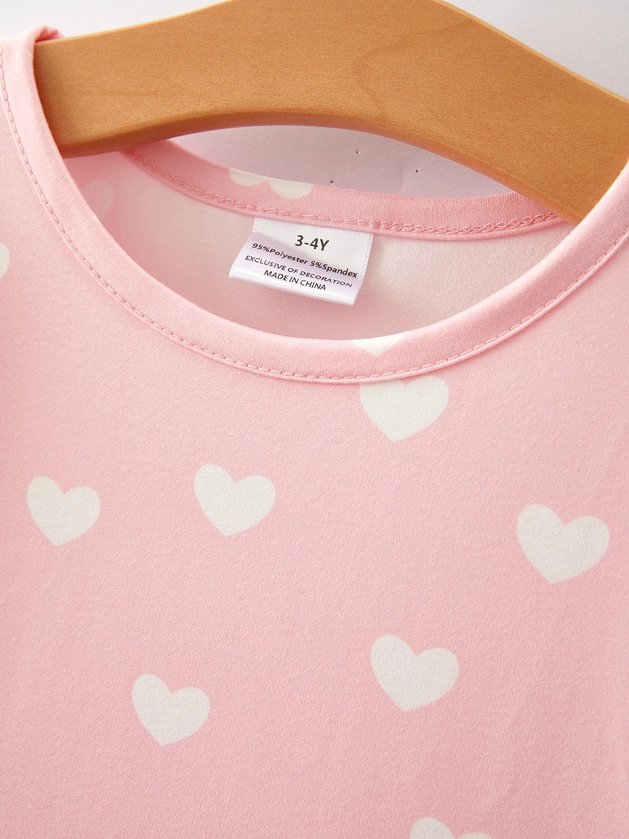 Pink Hearts Dress