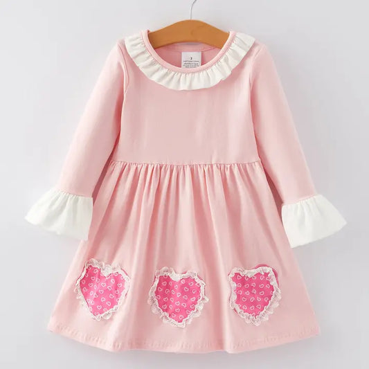 Sweetheart Lace Applique Dress