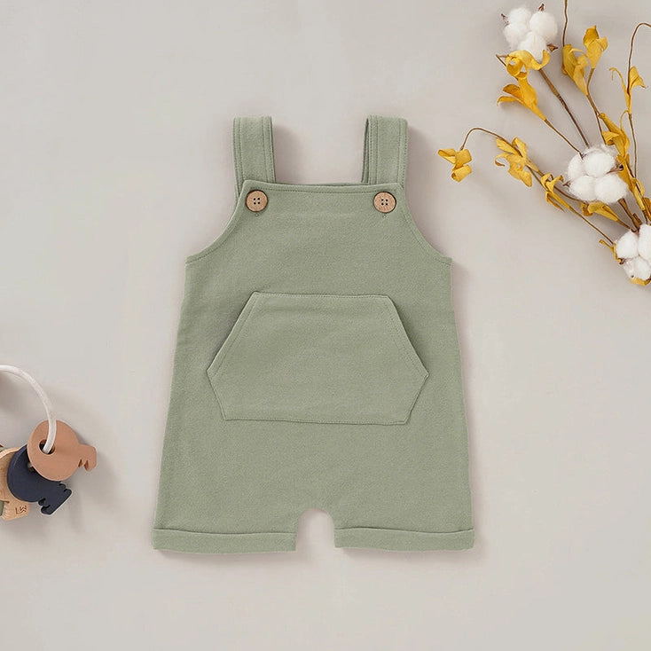 French Terry Overalls (4 colors)