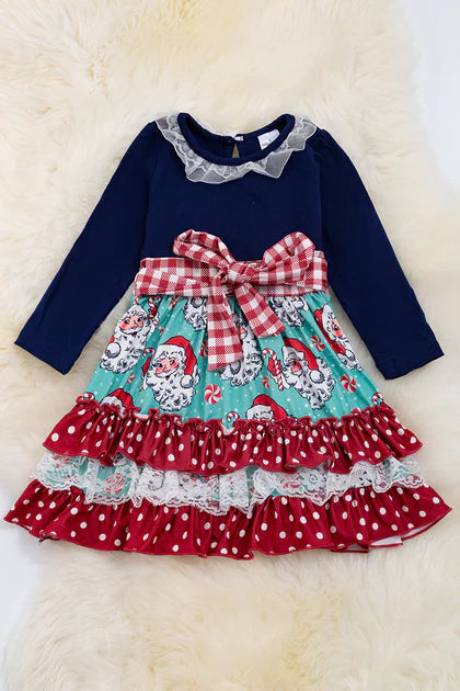 Navy Santa Dress