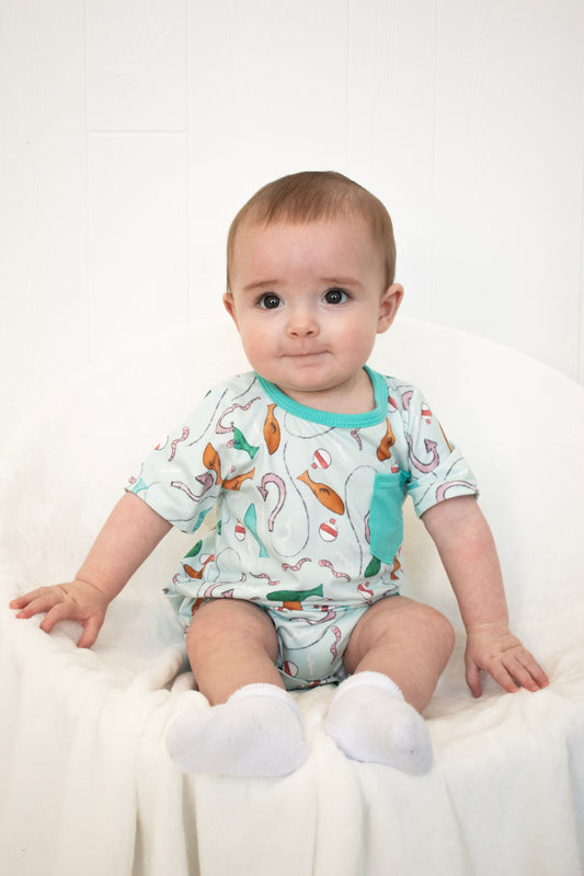 Little Angler Romper