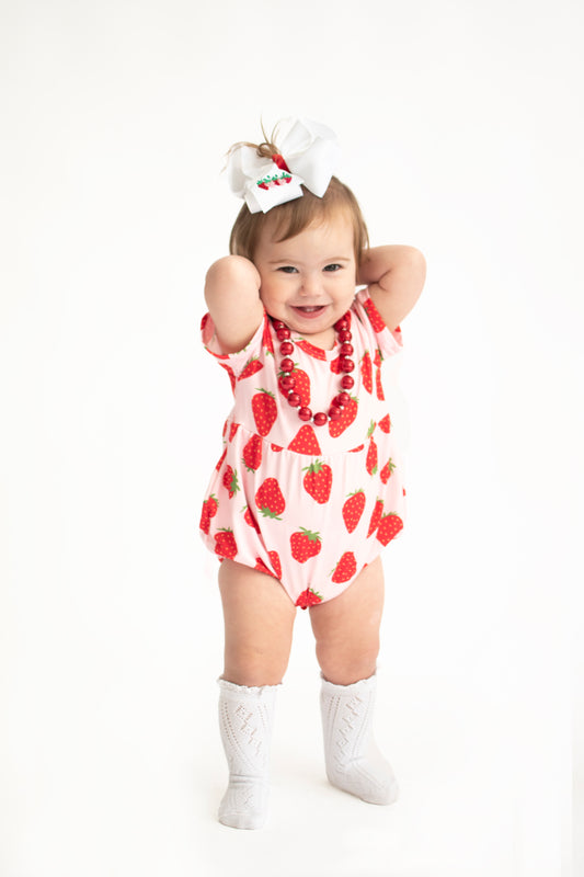 Strawberry Bliss Romper