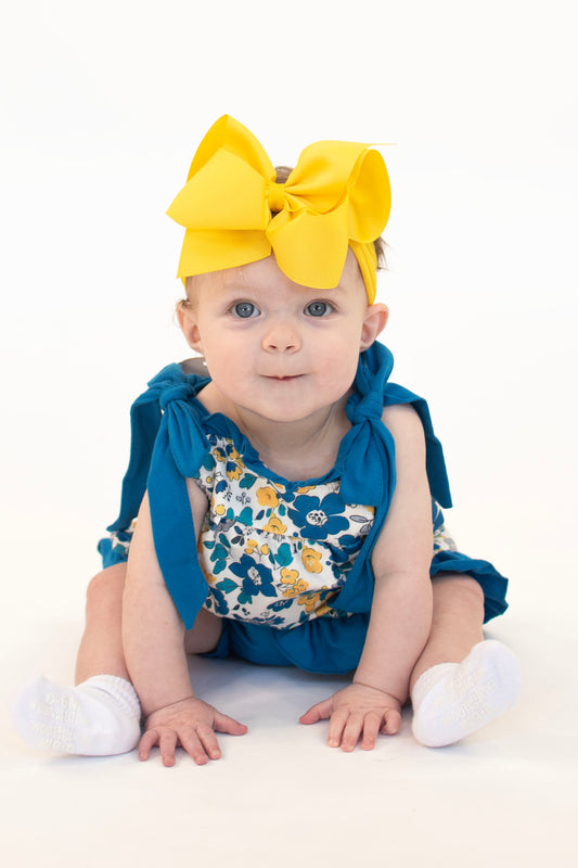 Blue Belle Charm Bloomer Set