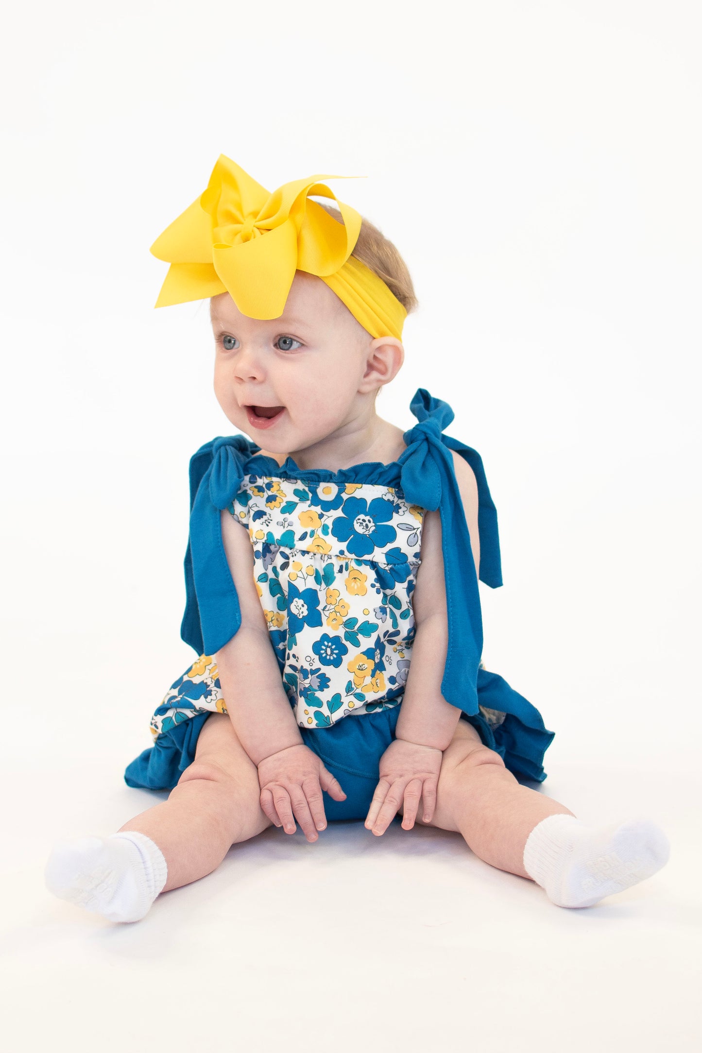 Blue Belle Charm Bloomer Set