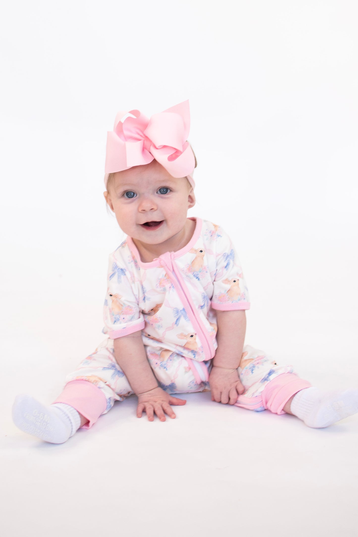 Bunnies and Bows Romper