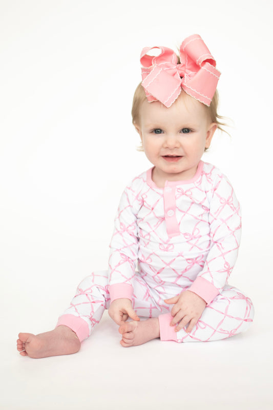 Frilly Bow Dreamwear Set