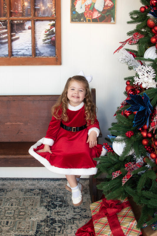 Santa Sweetheart Dress Set