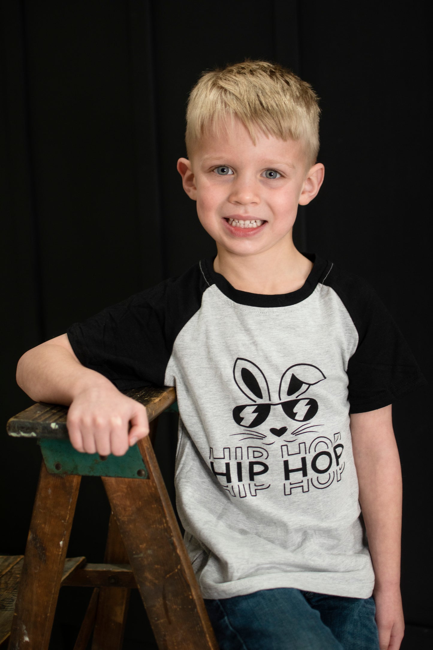 Hip Hop Cool Bunny Boy Shirt