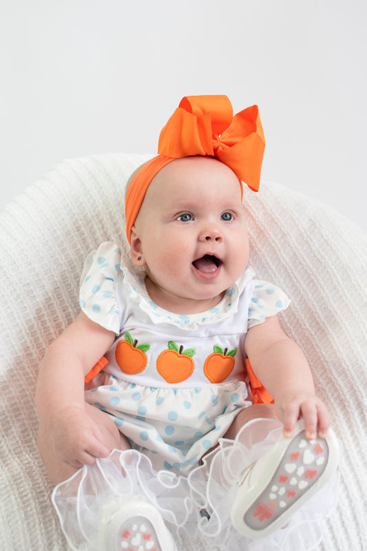 Pretty as a Peach Romper