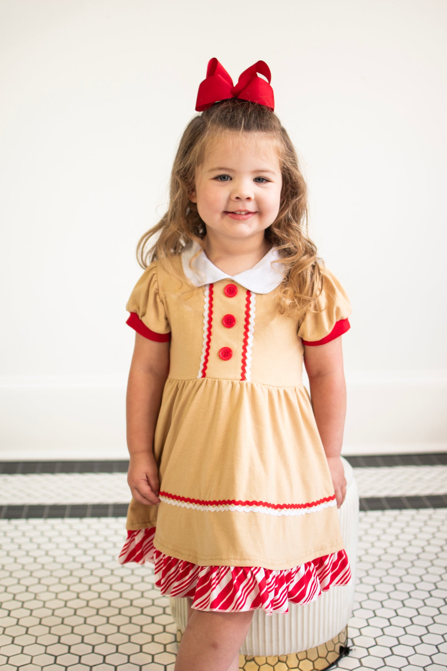 GIngerbread Girl Dress