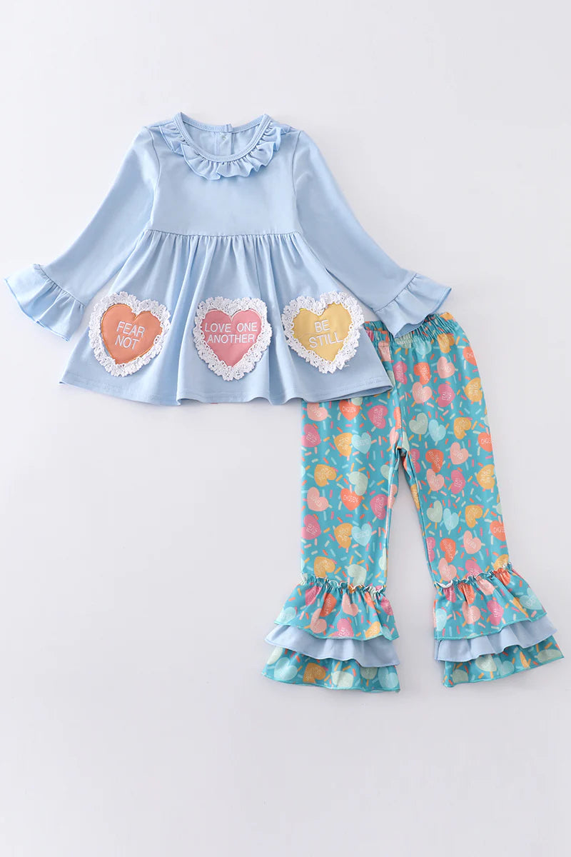 Love One Another Pants Set