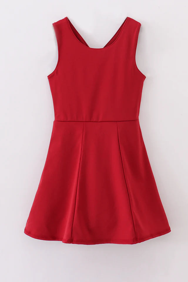 Maroon Active Sporty Dress