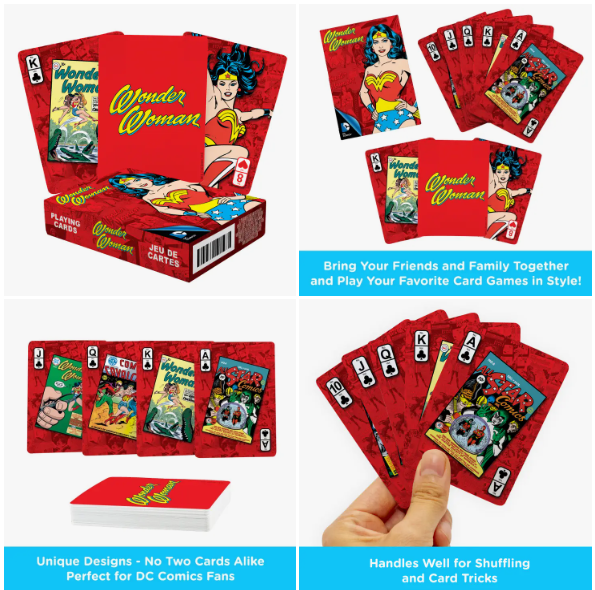 Dc Comics- Retro Wonder Woman Playing Cards